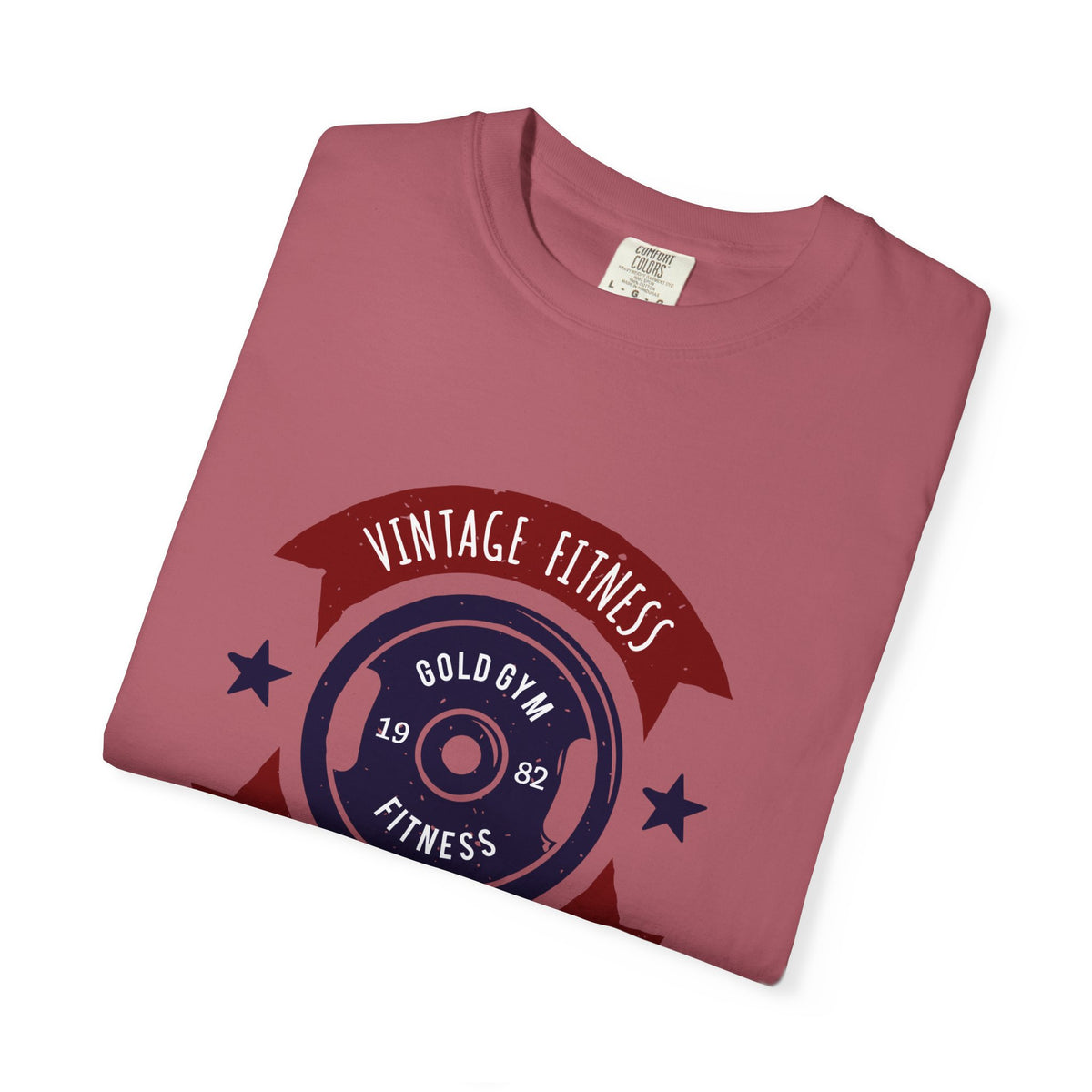 Vintage Fitness Retro Gym Group 1982 Gold Gym T-Shirt