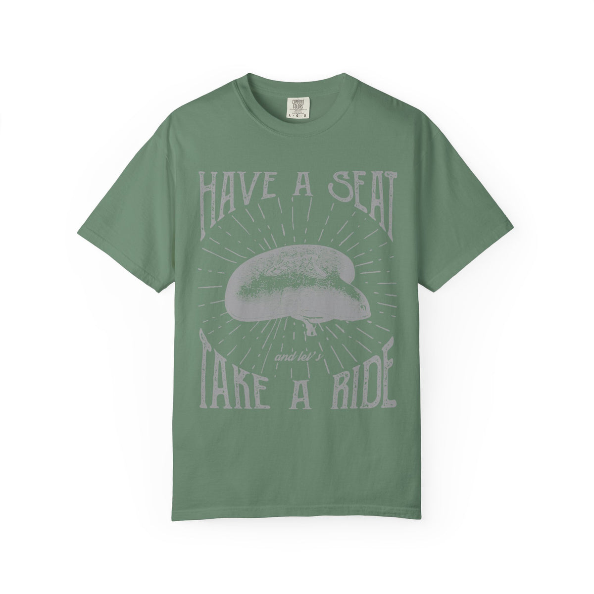 Have a Seat and Let's Take A Ride Design Vintage T-Shirt