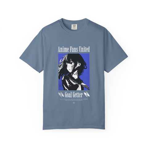 Dark Anime Tee - Vaporwave Street Girl - Gothic Gift