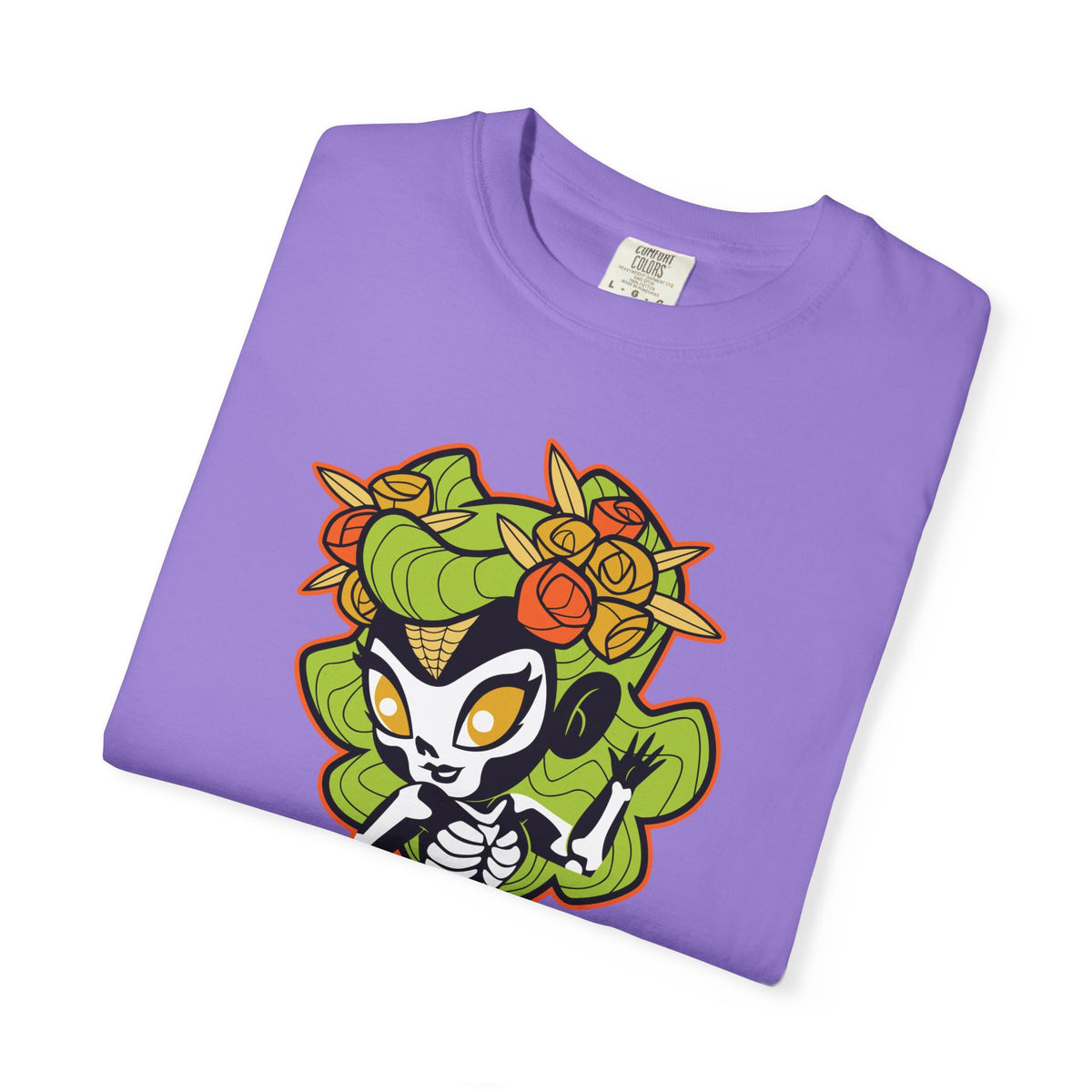 Sugar Skull Tee - Fun Cartoon Halloween Shirt Gift