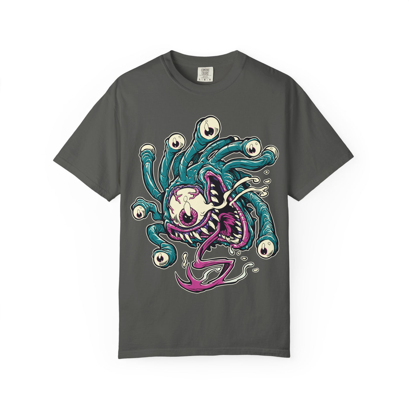 Beholder Shirt - Eye Tyrant D&D Monster Tee for Tabletop Fans - Sinful Threads