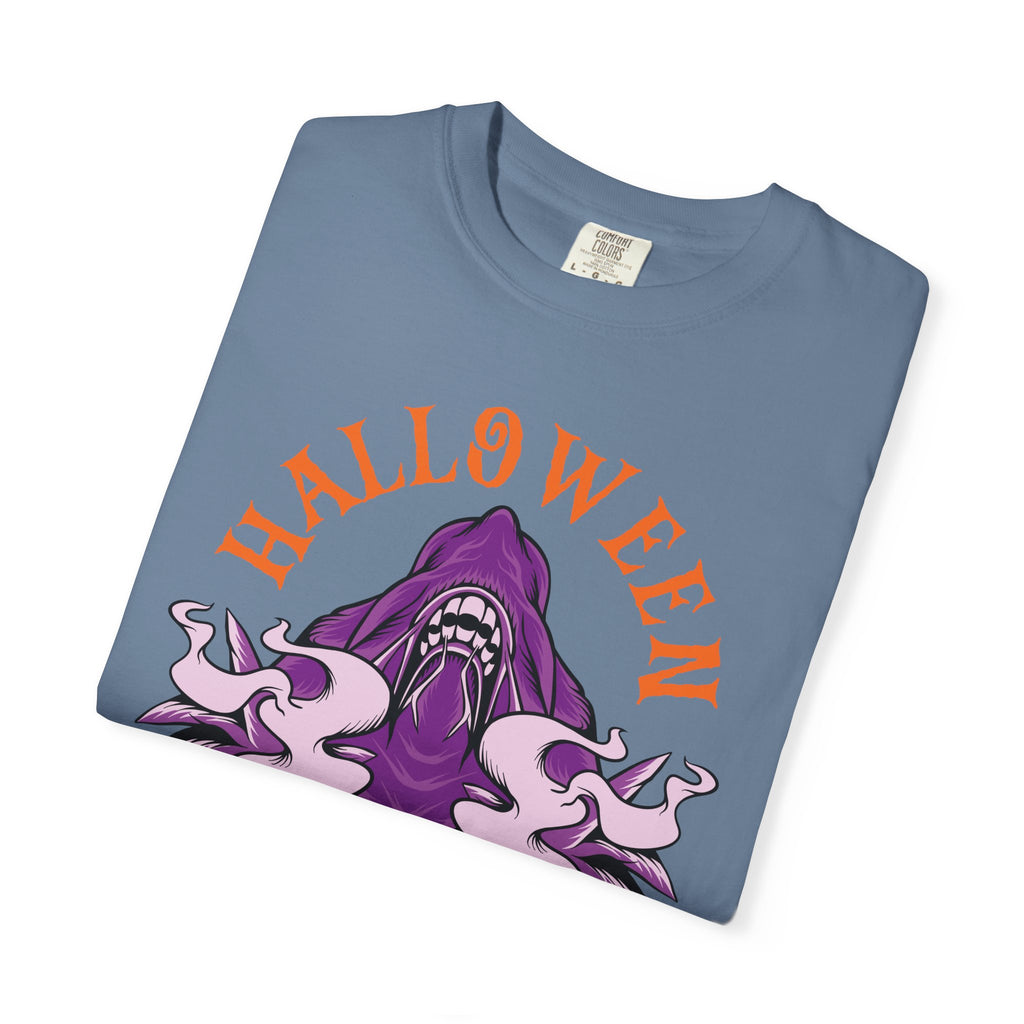 Spooky Season Shirt - Purple Monster Tee - Cute Halloween Gift - Sinful Threads