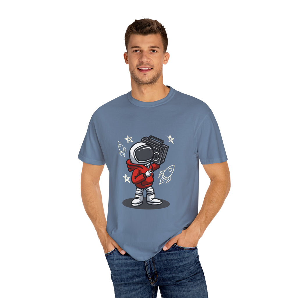 Astronaut Gift Shirt - Funny Space Boombox Tee - Cool Gift - Sinful Threads