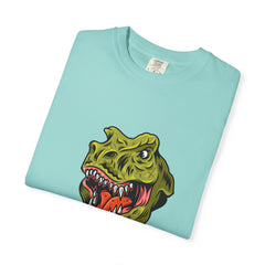 Dino Gamer Rex with Controller Video Game Fan T-Shirt