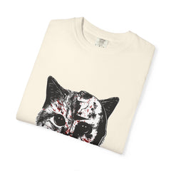 Horror Cat Tee - Spooky Jason Kitty - Friday 13th Shirt