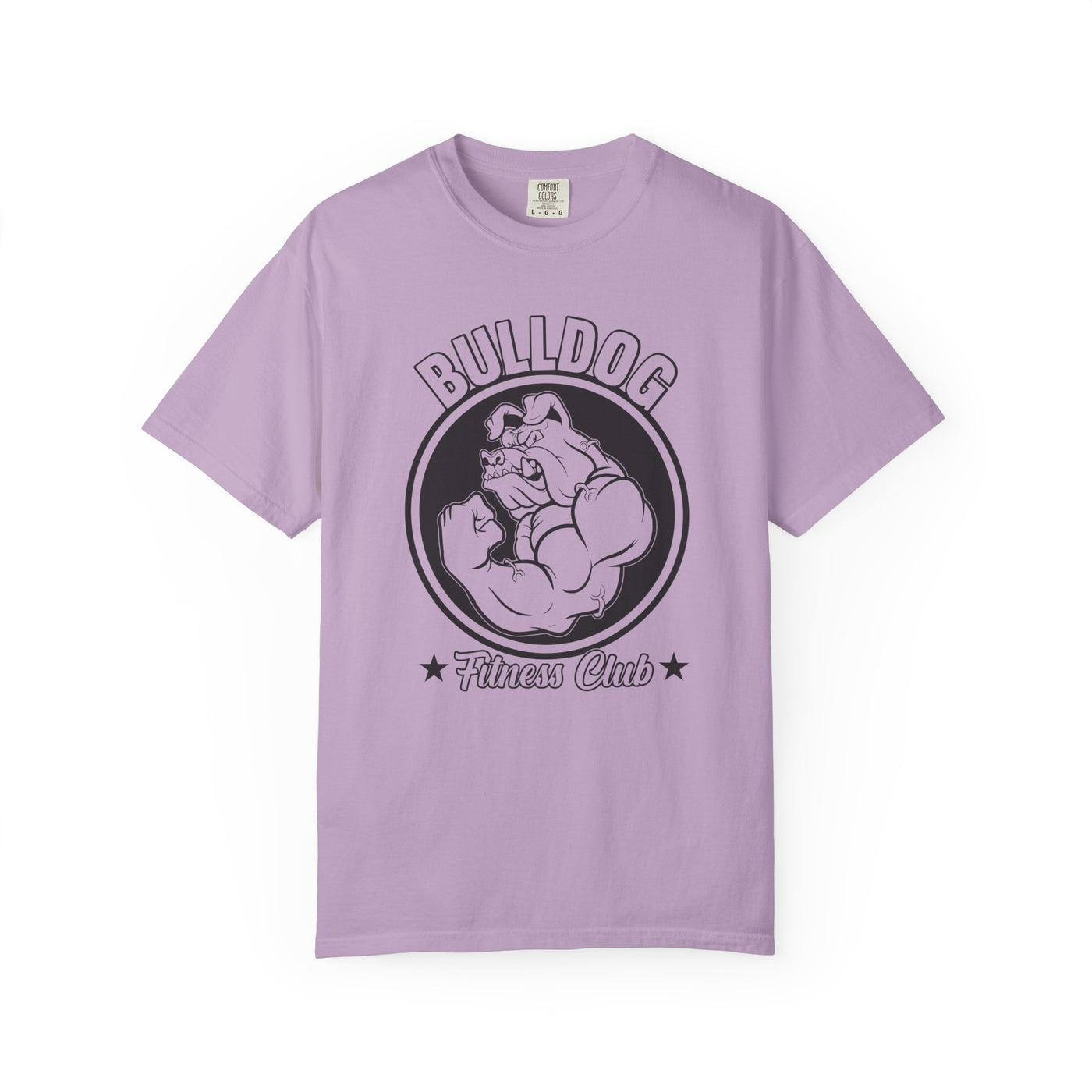 Bulldog Fitness Muscle Graphic Tee - Strength Mindset - Sinful Threads