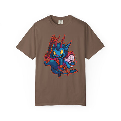 Kawaii Krampus Tee - Cute Cartoony Holiday Shirt