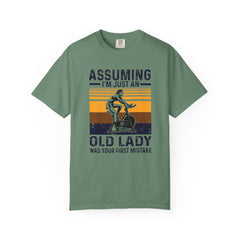 Assuming Im Just An Old Lady First Mistake Fitness T-Shirt