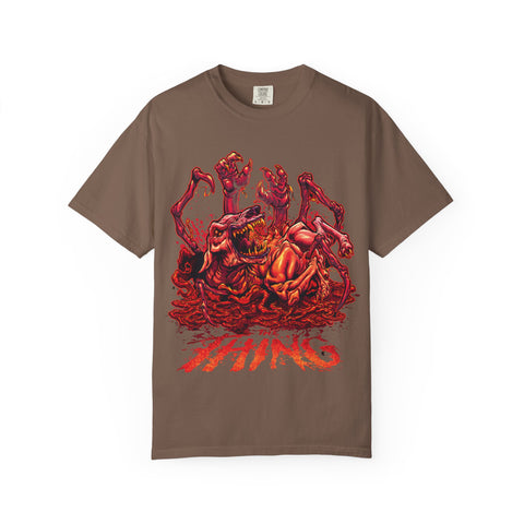 The Thing Shirt - Spooky 80s Horror Vintage Tee for Horror Fans