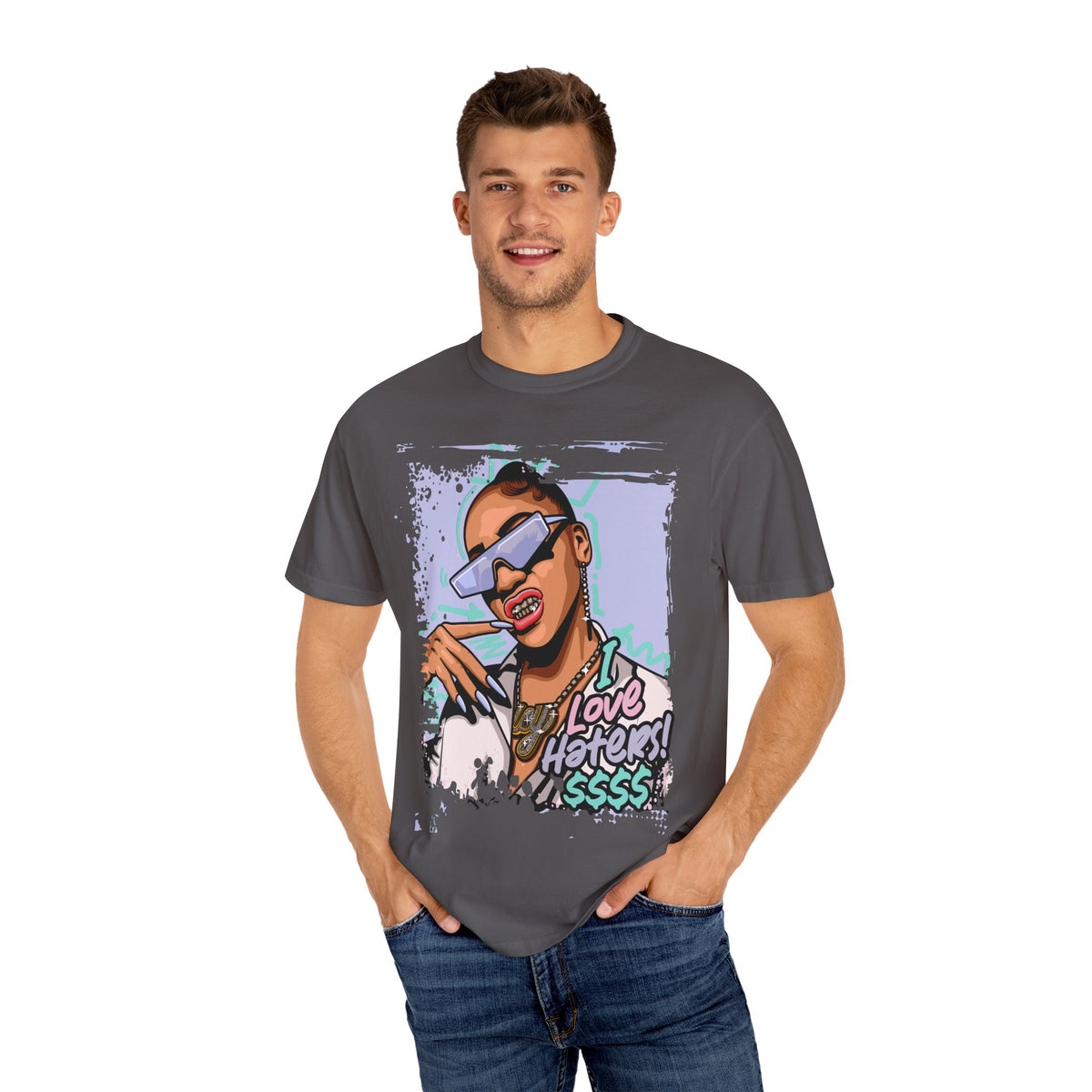 Love Haters Shirt – Hip Hop Attitude Tee for Street Style