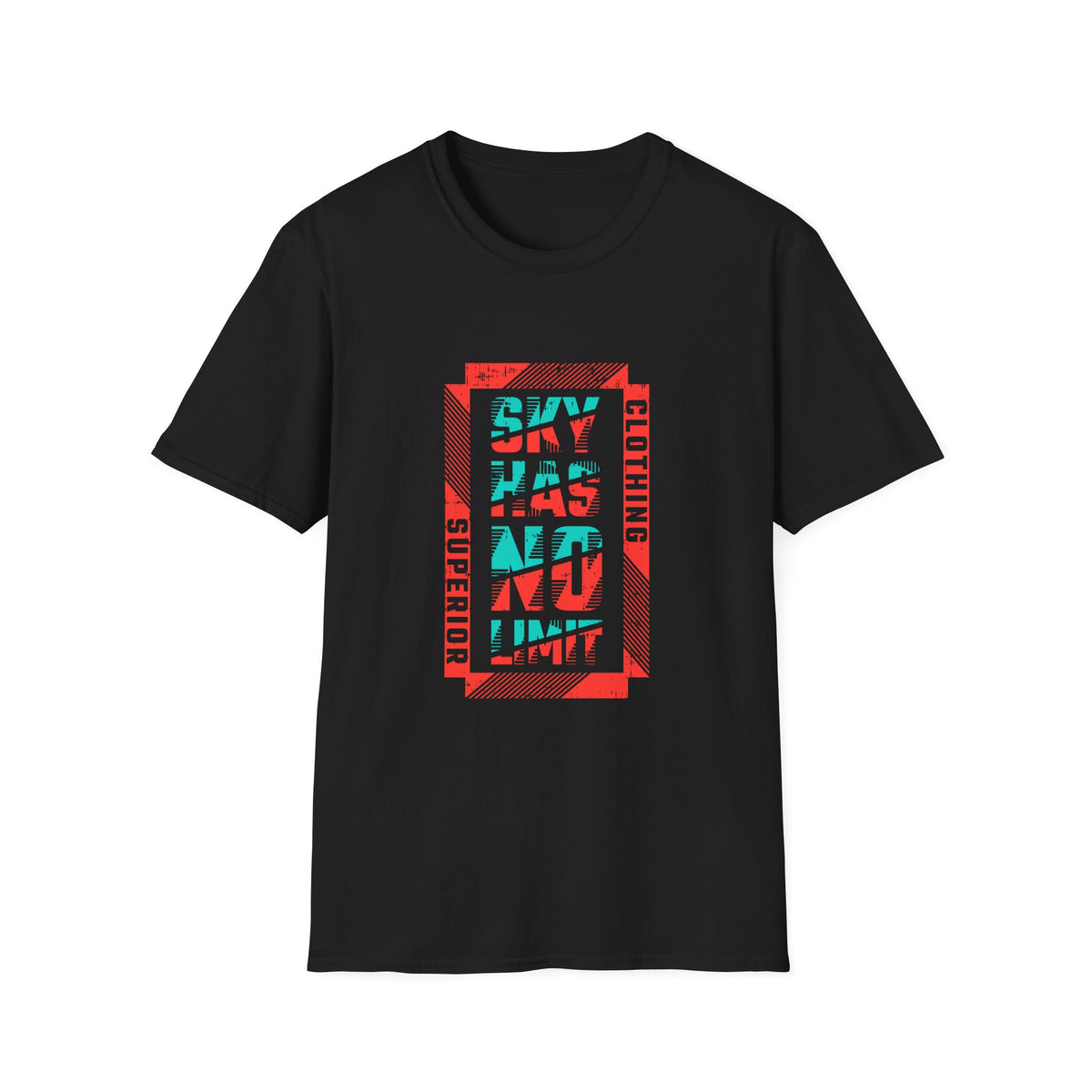Sky Has No Limit T Shirt - Motivational Graphic Tee