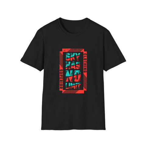 Sky Has No Limit T Shirt - Motivational Graphic Tee