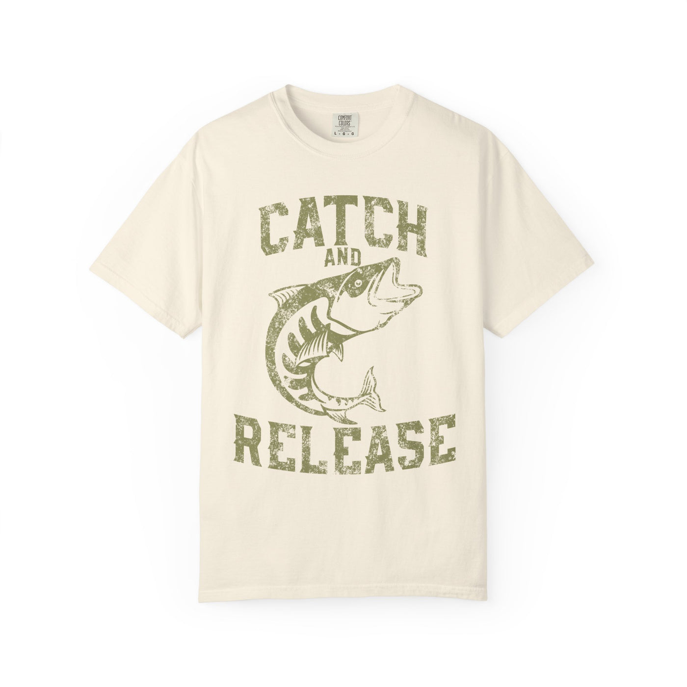 Catch And Release Fishing Graphic Artwork Design T-Shirt - Sinful Threads