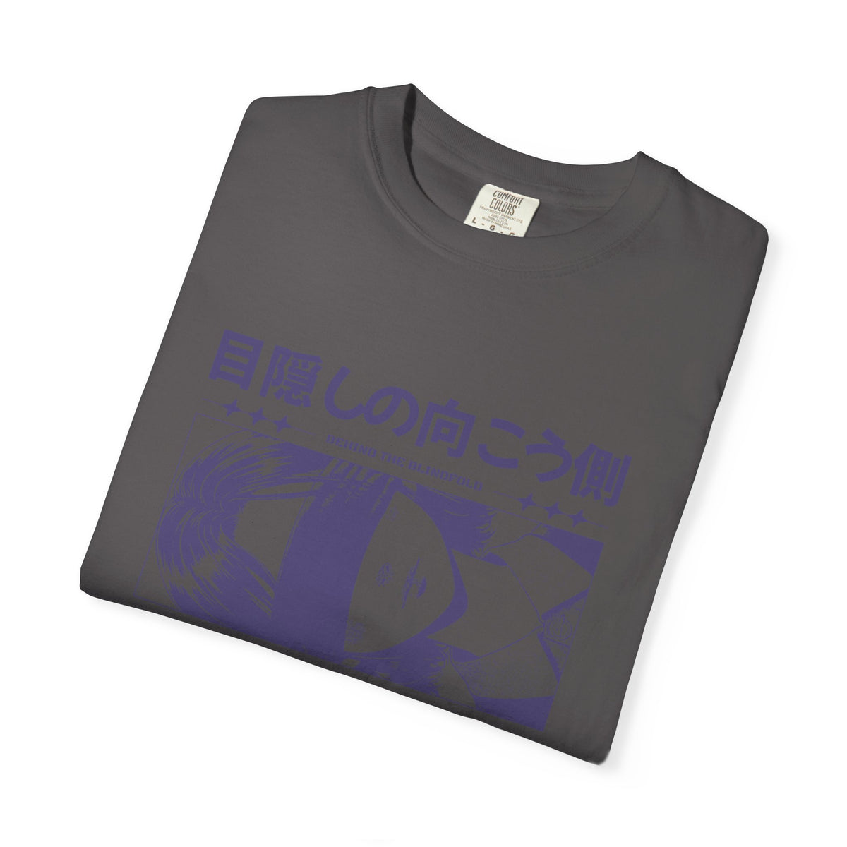 Blindfolded Anime Tee - Artistic Imagination - Dreamer Gift