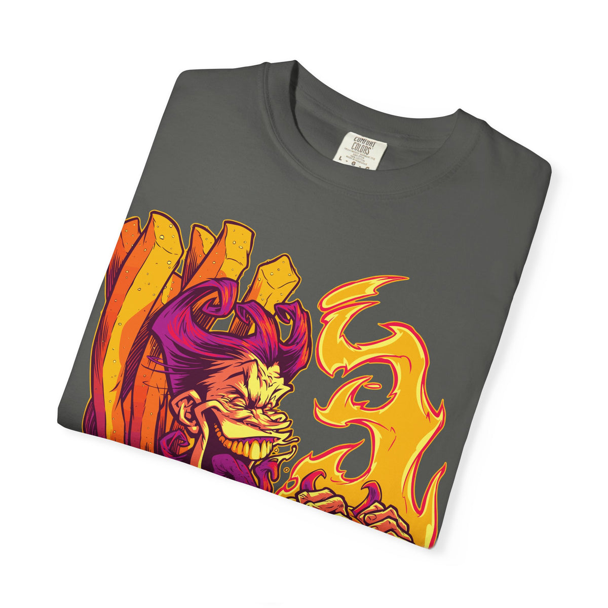 Demon Streetwear Shirt - Dark Urban Tee for Horror Fans
