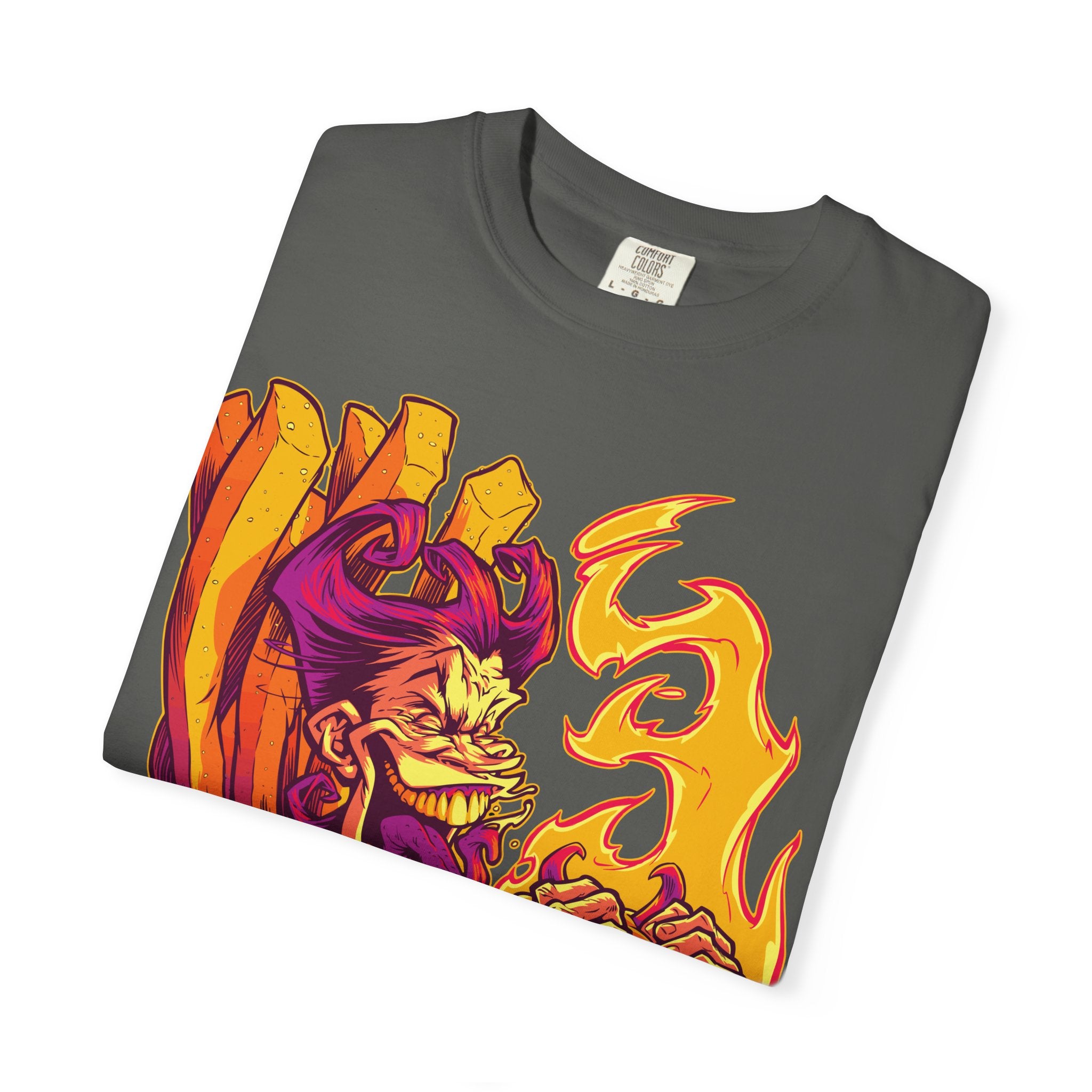 Demon Streetwear Shirt - Dark Urban Tee for Horror Fans - Sinful Threads