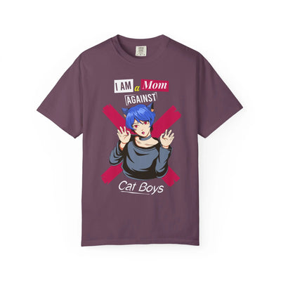 Mom Against Cat Boys Tee – Anime Cat Girl Otaku Mom Shirt - Sinful Threads