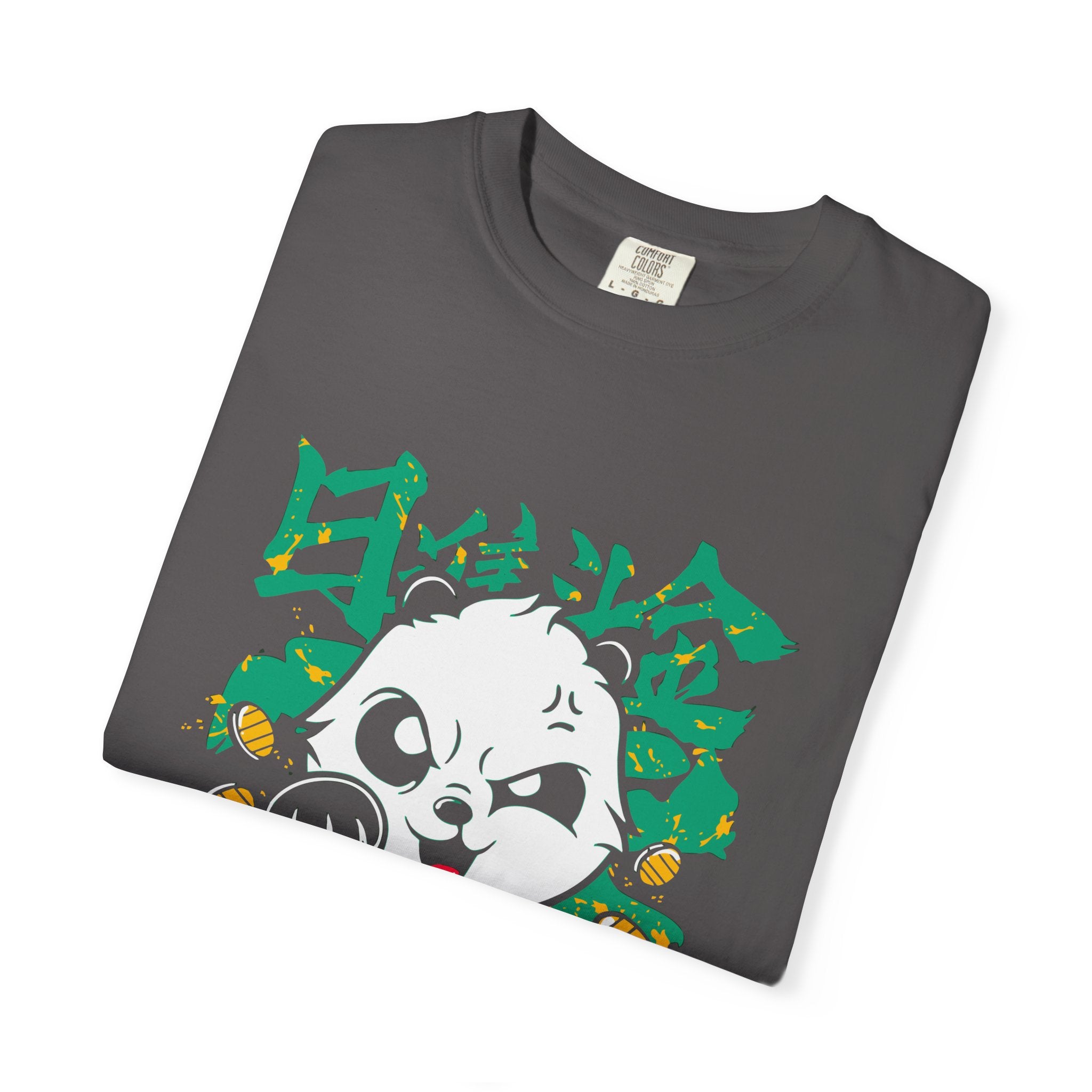 Lucky Panda Fortune Tee - Make Money Graphic Design - Sinful Threads