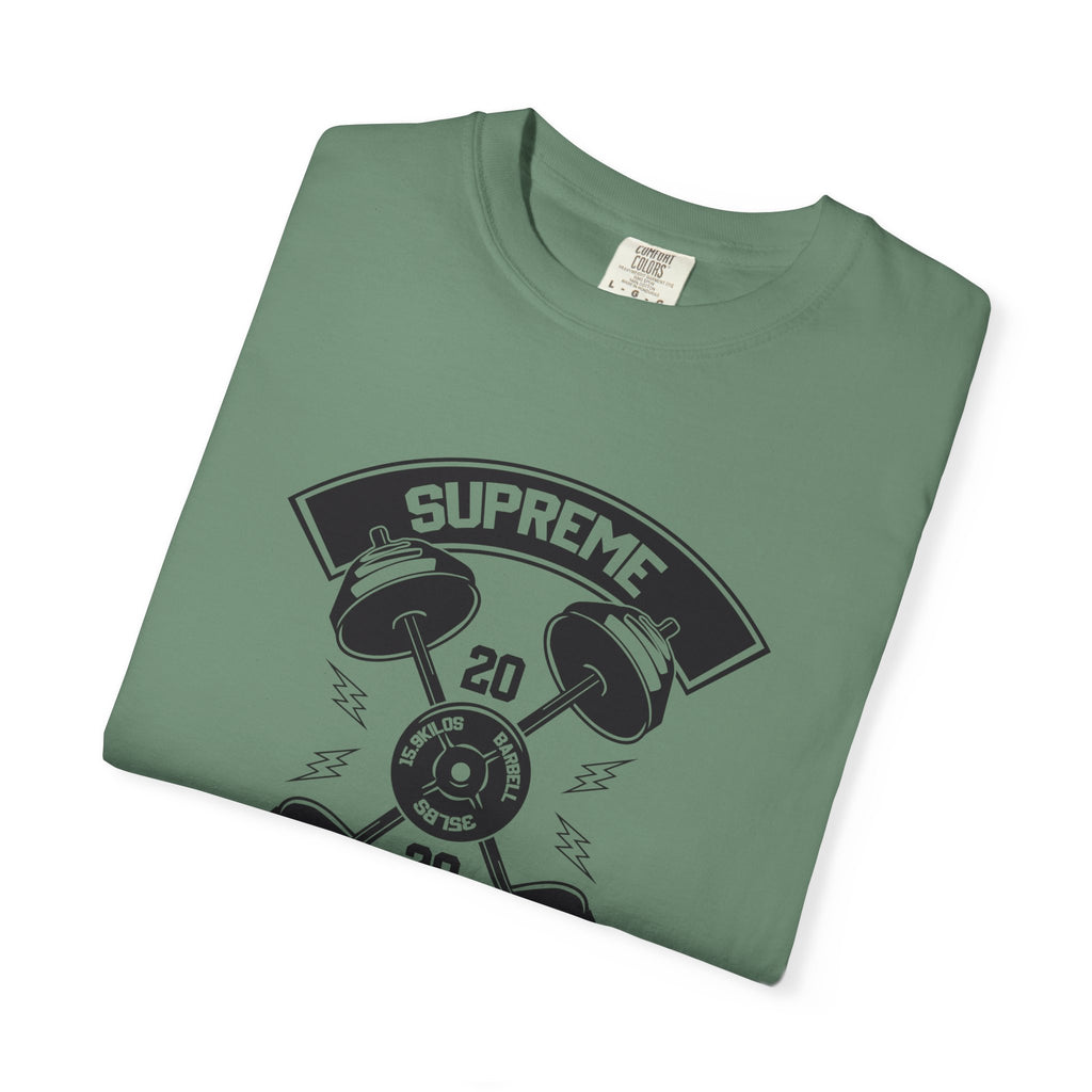 Fitness Weights Gym Shirt - Supreme Workout Tee - Sinful Threads