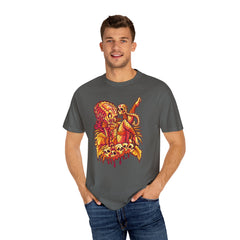 Alien Hunter Cartoon Tee - Cute She Predator Graphic Shirt