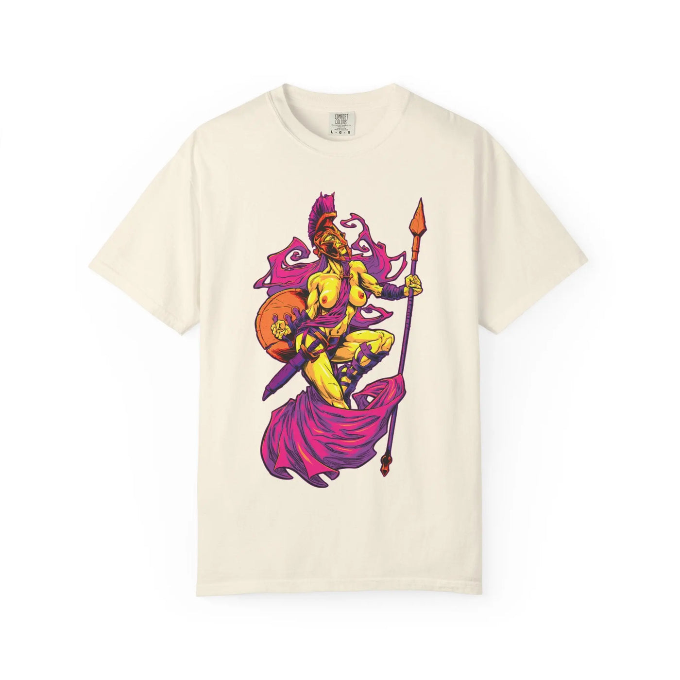 Spartan Soldier T-Shirt for Legendary Warrior Fans - Sinful Threads
