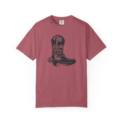 Life Is Better In Boots Funny Slogan Western T-Shirt