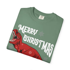 Christmas T Rex Tee - Funny Holiday Dinosaur Gift