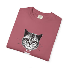 Cat Father Tee - Funny Kitten Shirt - Tuxedo Graphic Tee