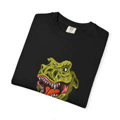 Dino Gamer Rex with Controller Video Game Fan T-Shirt
