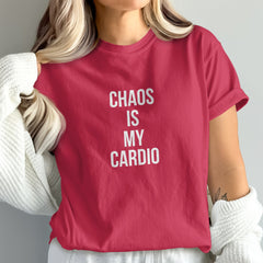 Chaos Is My Cardio Graphic Tee product