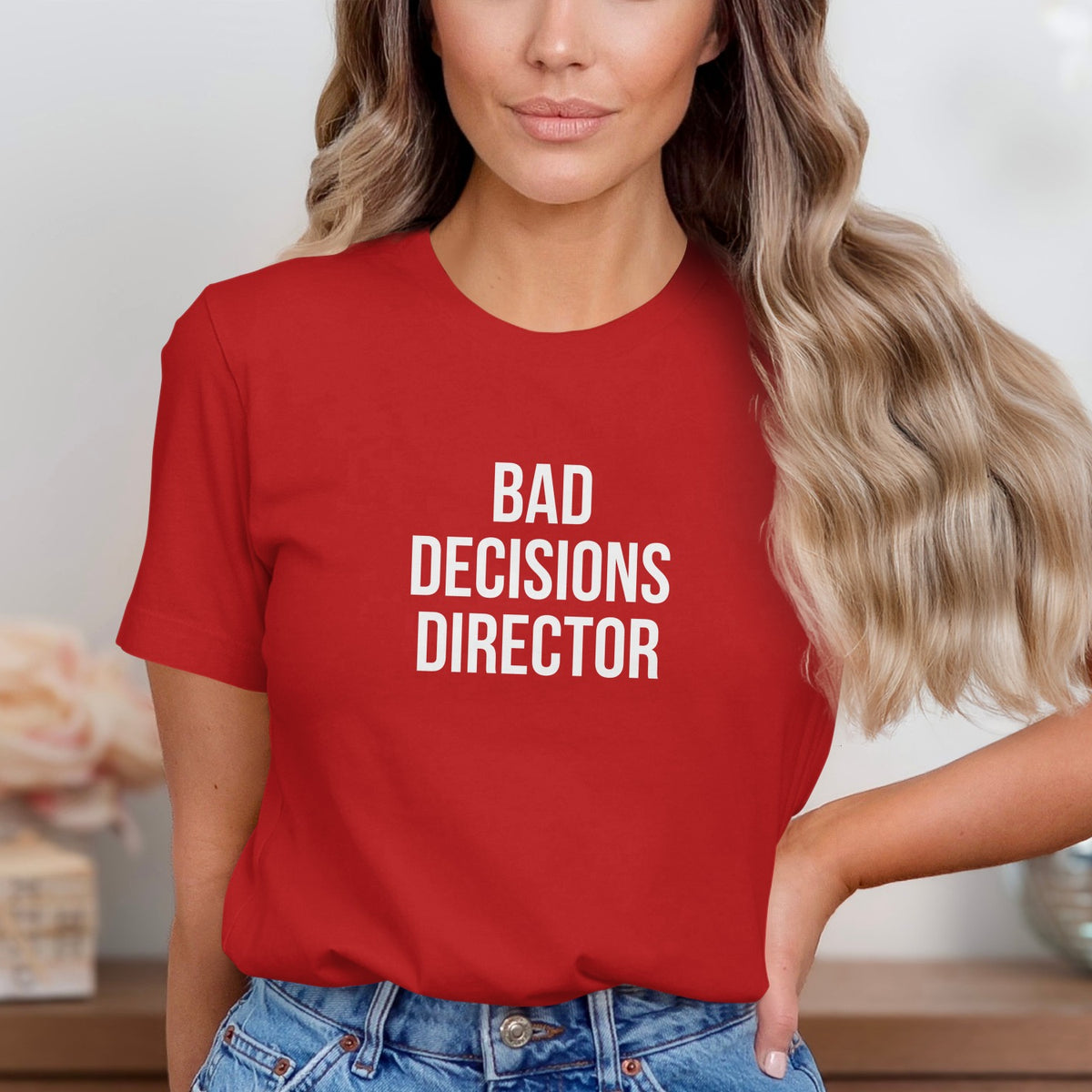 Bad Decisions Director Statement Shirt product