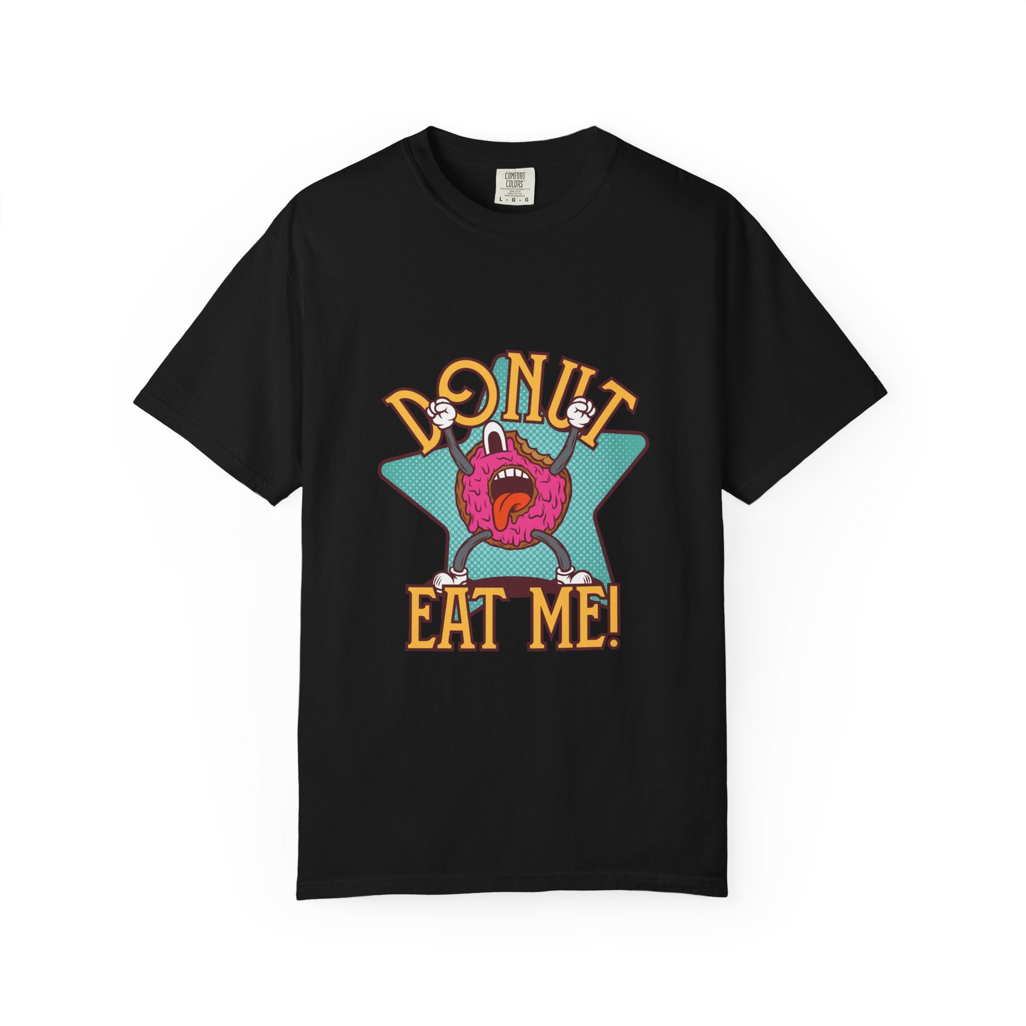 Funny Donut Shirt - Donut Eat Me Tee - Cartoon Food Gift - Sinful Threads