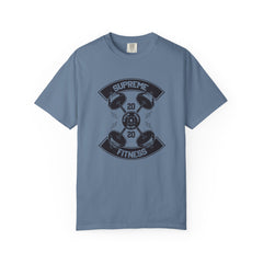 Supreme Fitness with Weights Gym Workout Graphic T-Shirt