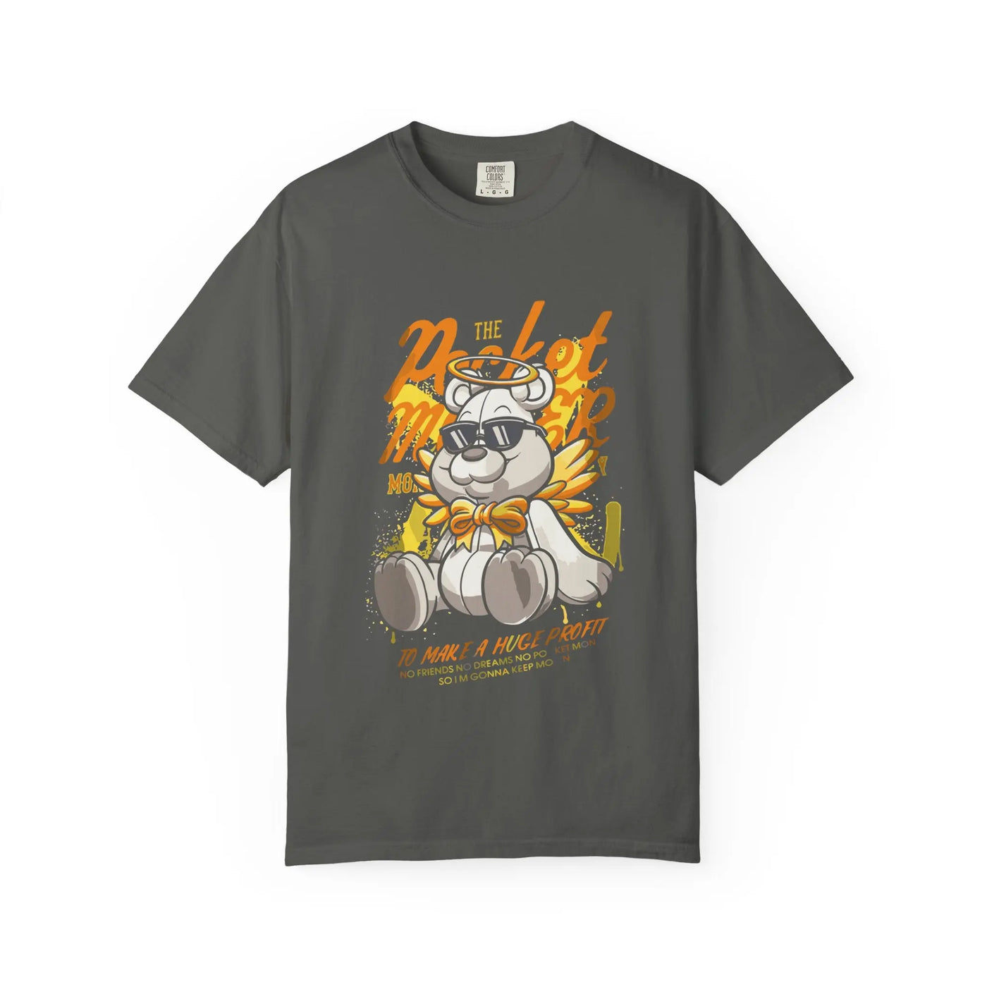 Angel Teddy Bear Streetwear Tee | Cute Wings Design | Buy Now - Sinful Threads