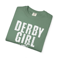 Derby Girl Skater Illustration Sports Design T-Shirt