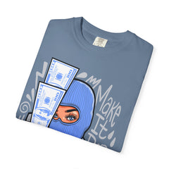 Money Gangster Shirt - Make It Rain Girl Tee for Hip Hop Fans