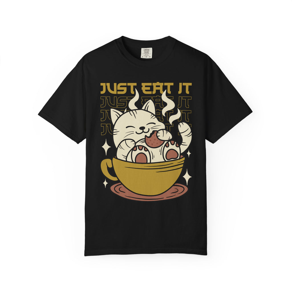 Kawaii Cat Shirt - Cookie Kitty Tee - Tea Cup Cat Top - Sinful Threads