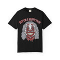 Trippy Clown Shirt - Put On Happy Face Psychedelic Tee Fun - Sinful Threads