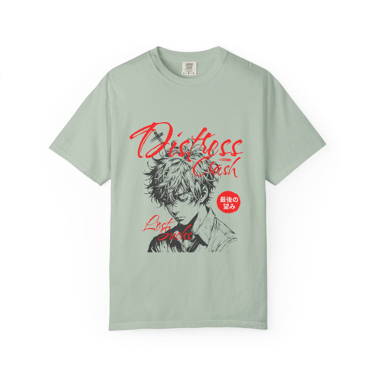 Edgy Manga Tee - Japanese Anime Graphic Streetwear