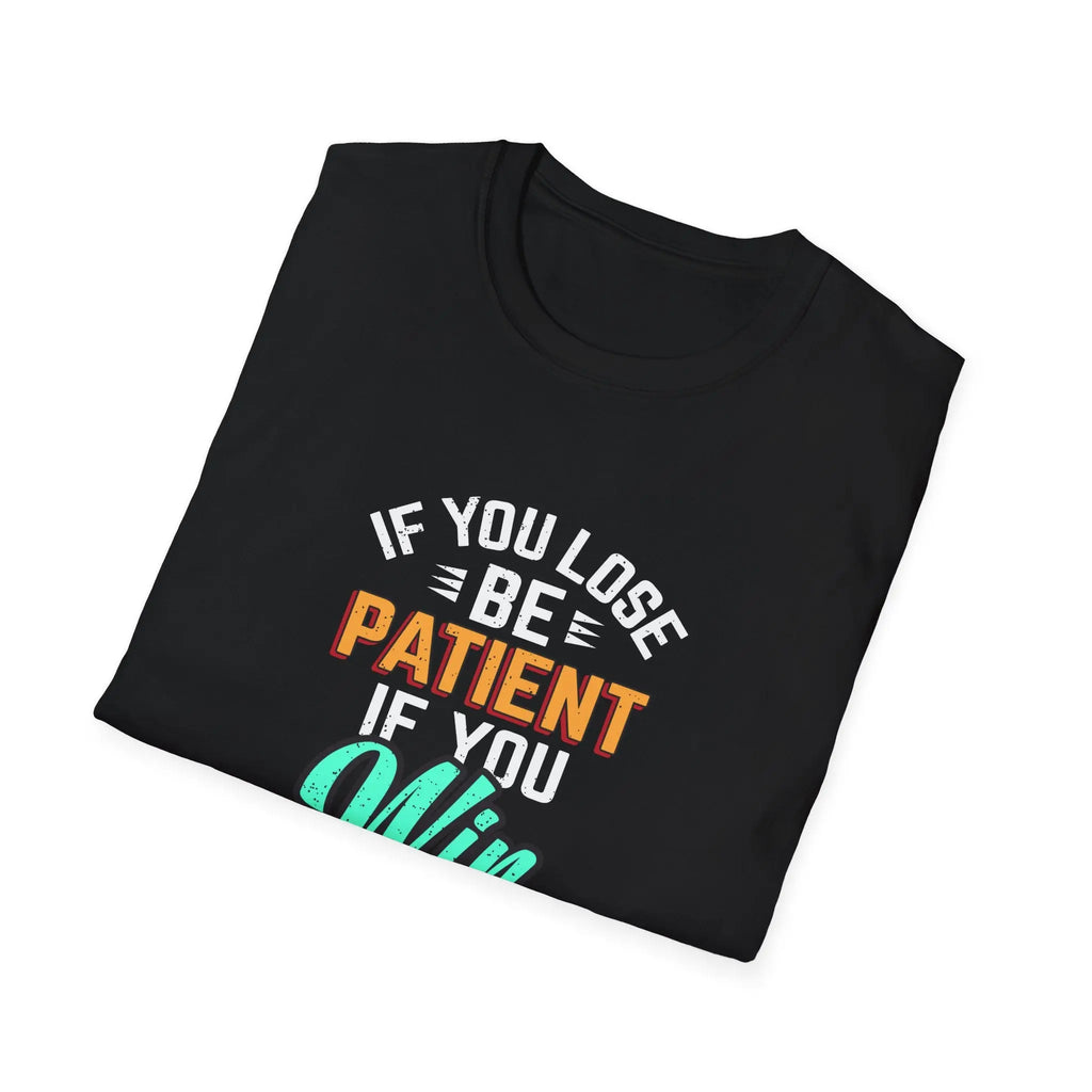 Patient Humble Mindset Shirt - Sports Character Wisdom Tee - Sinful Threads