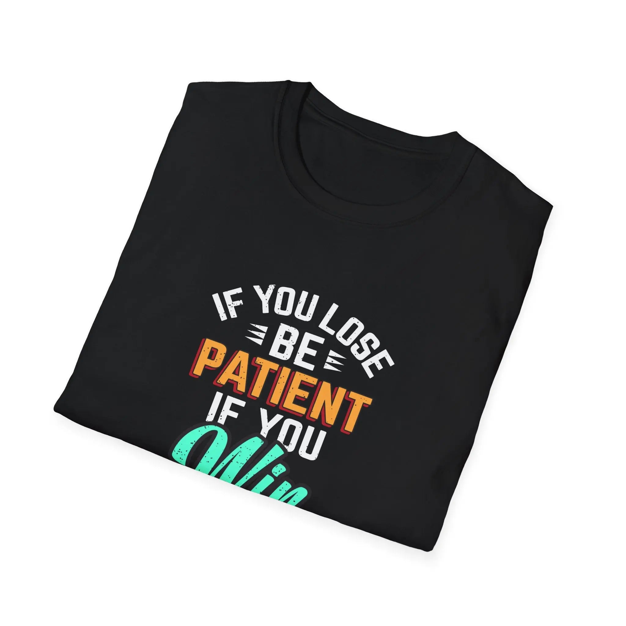 Patient Humble Mindset Shirt - Sports Character Wisdom Tee - Sinful Threads