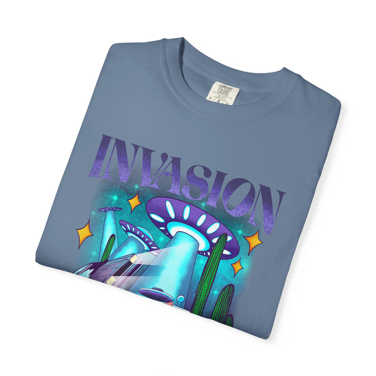 Alien Abduction Shirt – Desert Motel UFO Tee Retro Sci-Fi