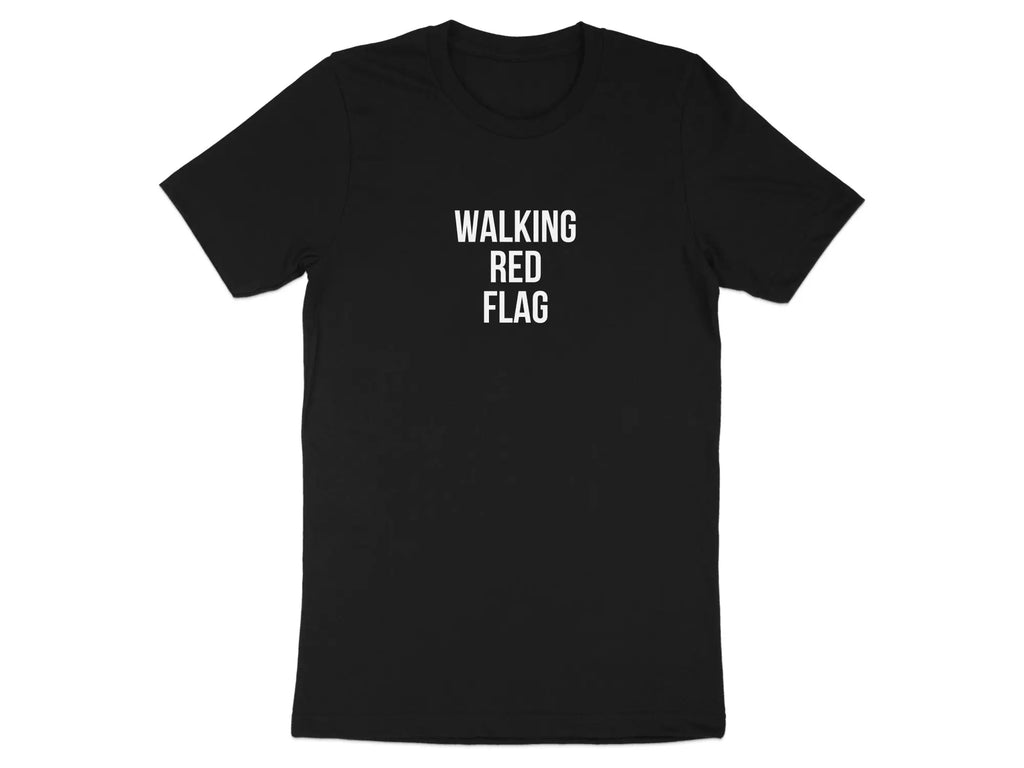 Bold Walking Red Flag Graphic T-shirt product type