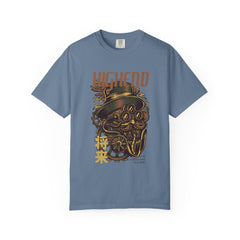Steampunk Man Future Inspired Cool Graphic Design T-Shirt