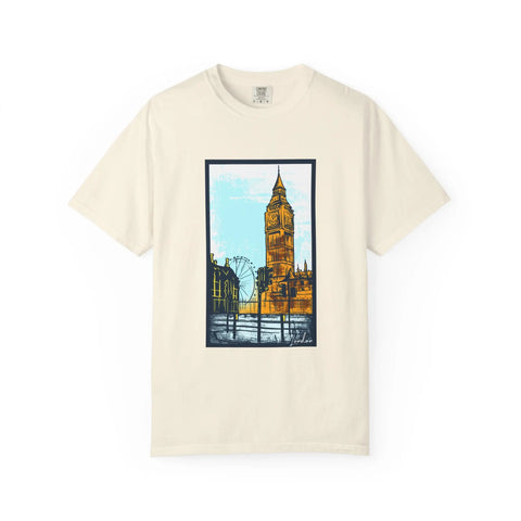 Iconic London Cityscape Big Ben T-Shirt - Sinful Threads