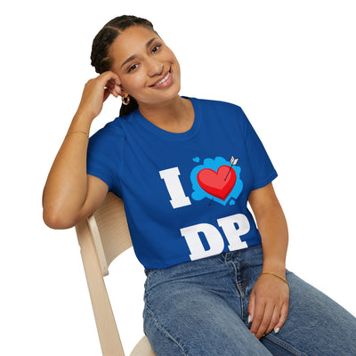 I Love DP – I Love Dolly Parton Unisex Graphic Tee, Soft Cotton
