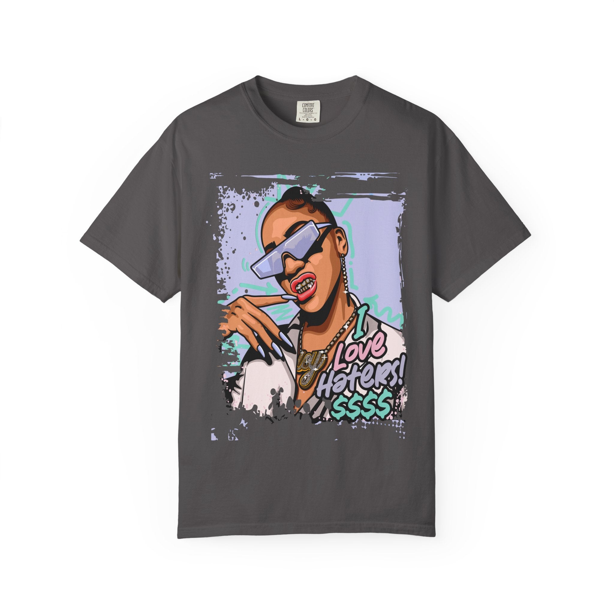 Love Haters Shirt – Hip Hop Attitude Tee for Street Style - Sinful Threads