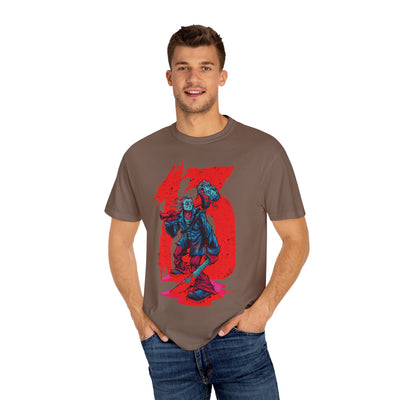 Vintage Slasher Tee - Summer Camp Horror Movie Fan Shirt - Sinful Threads