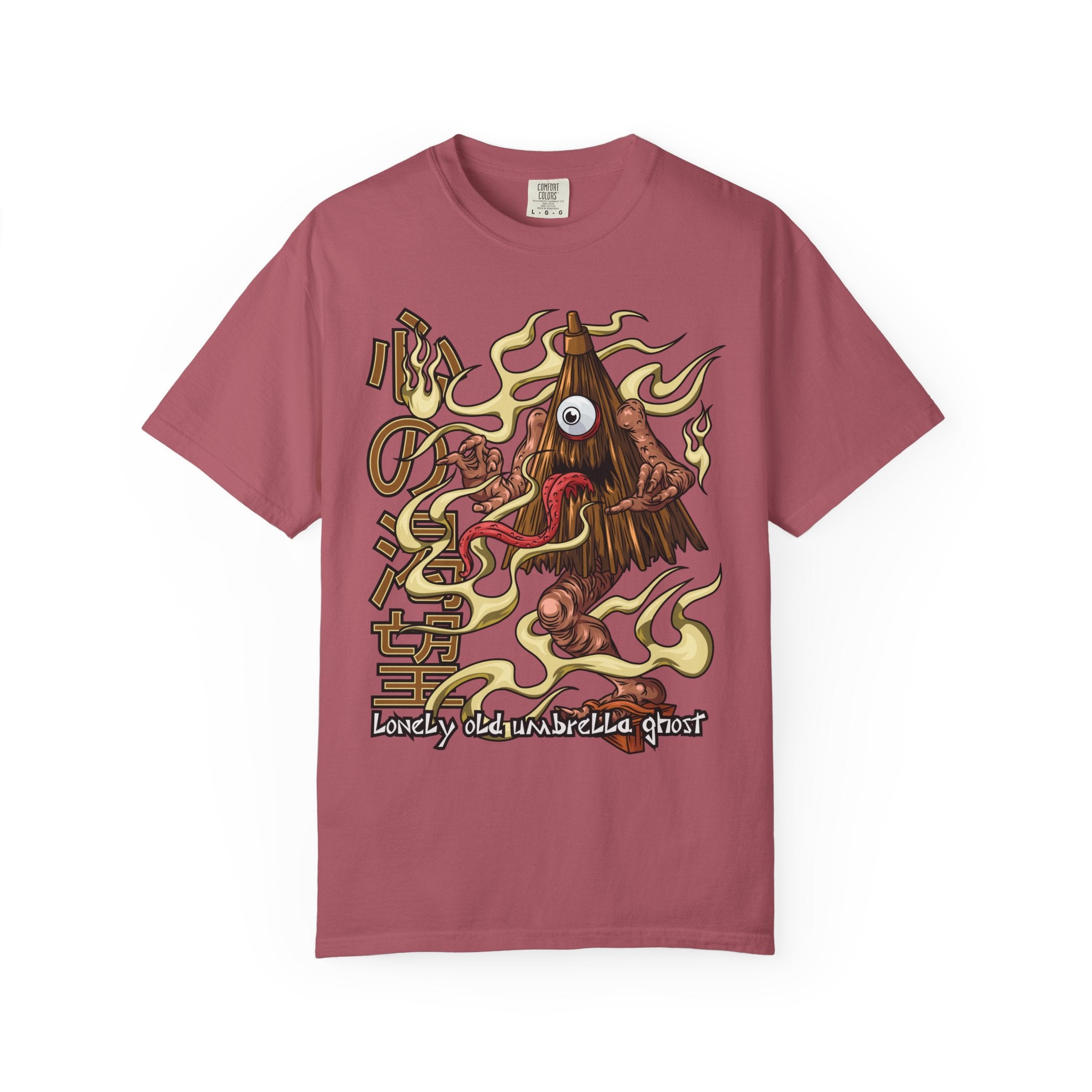 Kasa obake shirt - umbrella ghost tee - japanese yokai - Sinful Threads
