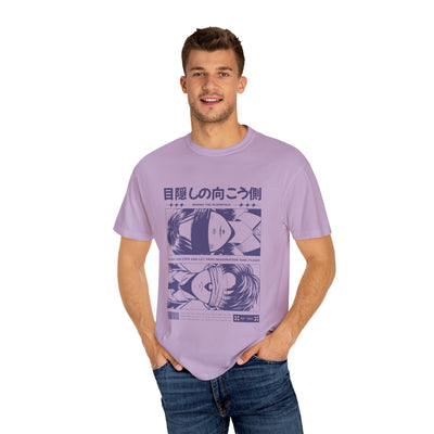 Blindfolded Anime Tee - Artistic Imagination - Dreamer Gift - Sinful Threads